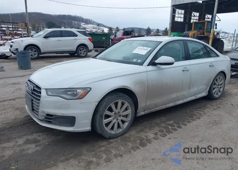 2016 Audi A6 2.0T Premium Plus z USA, uszkodzony, nr VIN WAUGFAFC6GN012684